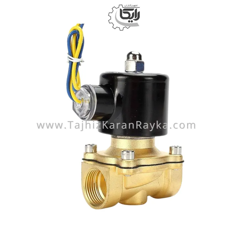 شیر برقی (Solenoid Valve) یکی از انواع شیرآلات صنعتی