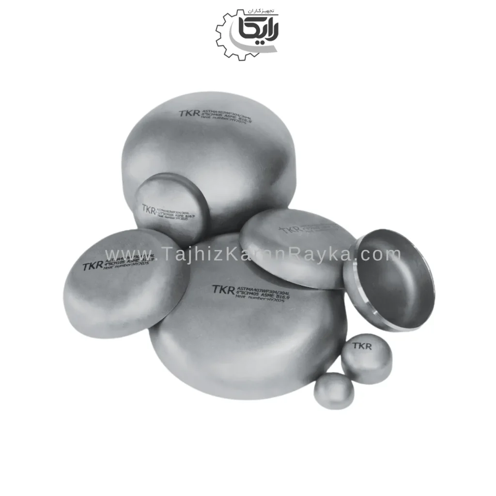 کپ جوشی استنلس استیل (Pipe and cap)