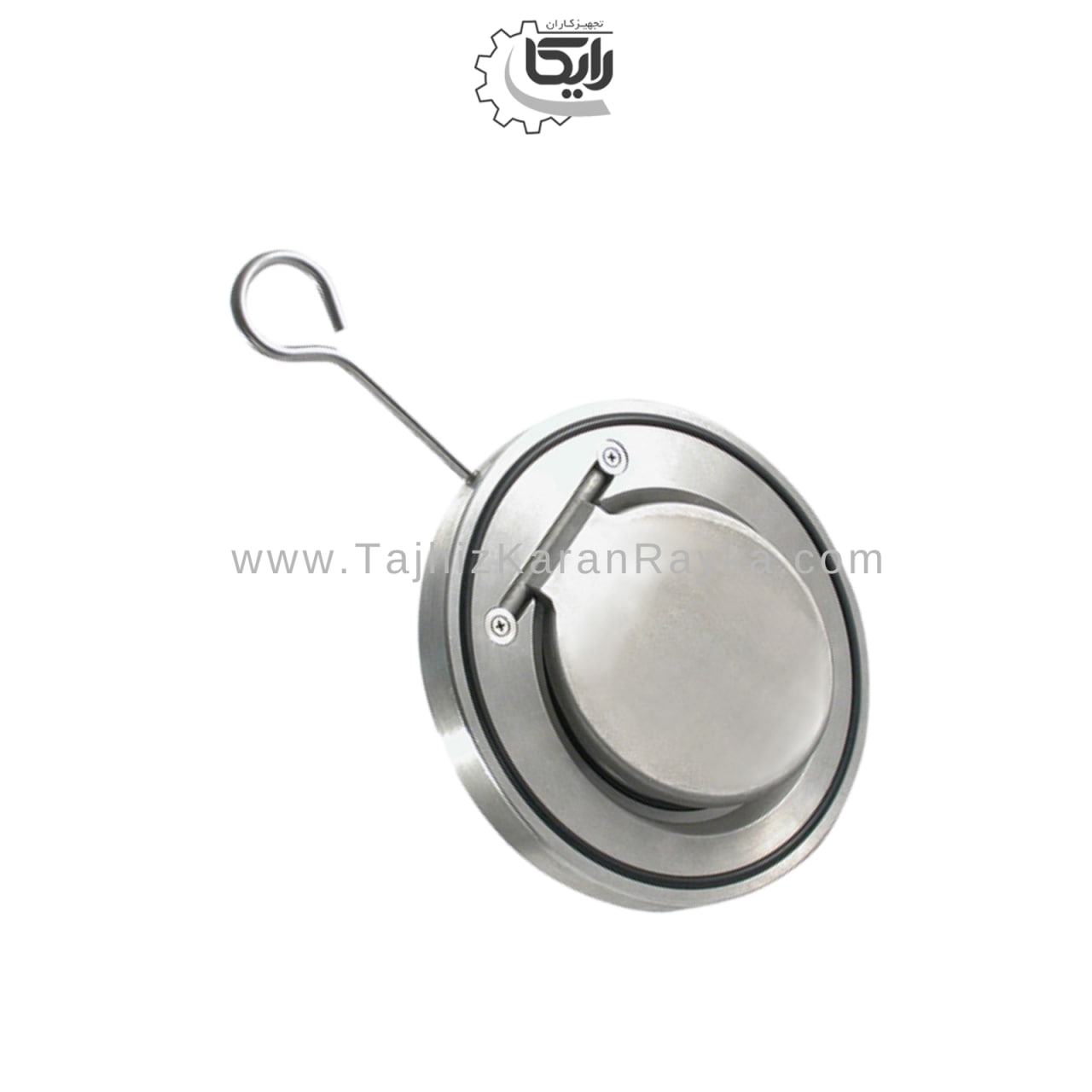 شیر خودکار یکطرفه لولایی (ویفری) استنلس استیل