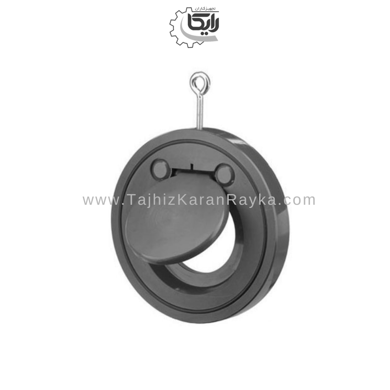 شیر خودکار یکطرفه لولایی (ویفری) استنلس استیل